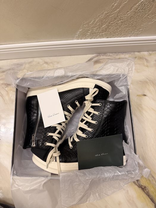 Rick Owens 44 Snake Skin