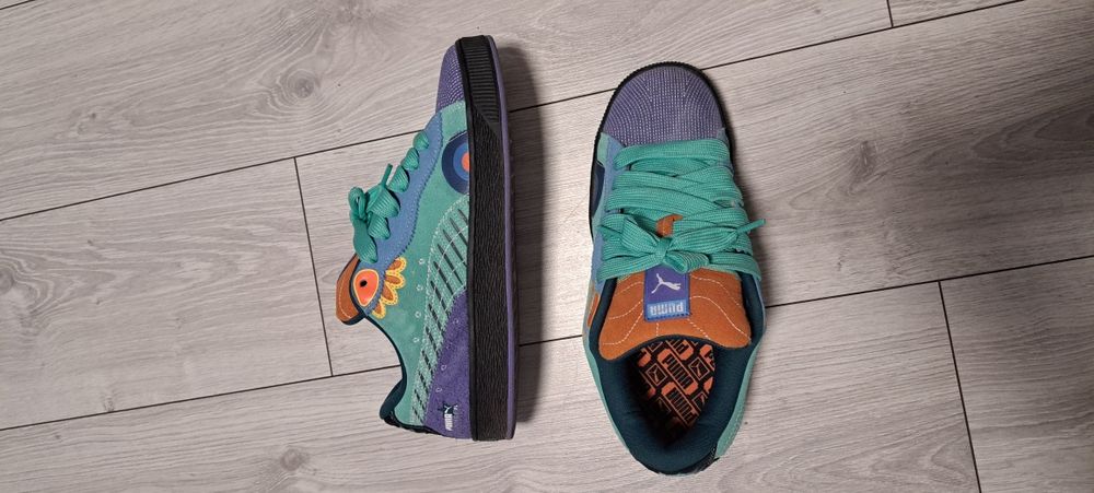 Puma suede xl DDLM, mint dark amethyst , marime 44,5