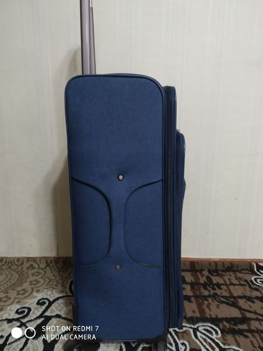 Чемодан большой матерчатый