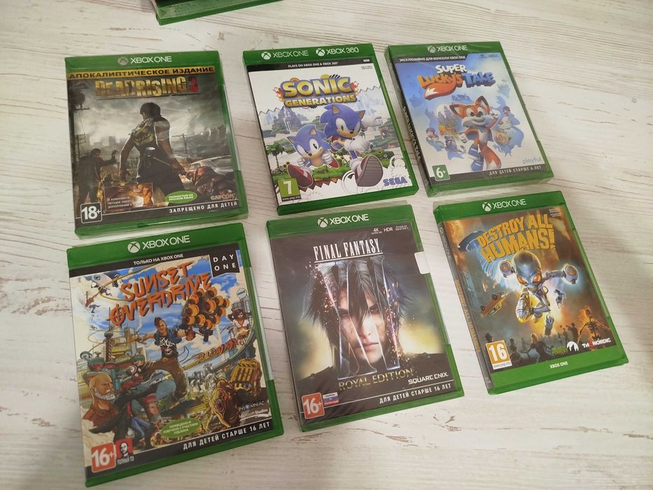Xbox Series X игры Xbox ONE диски