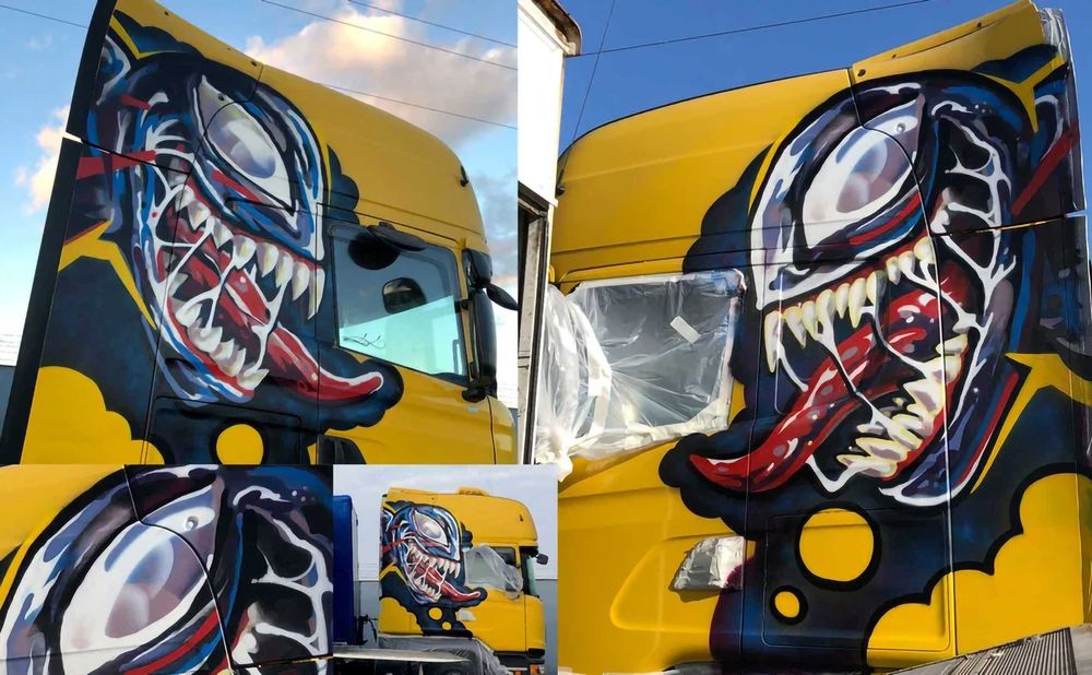 Pictură murală / Graffiti - deplasare nationala