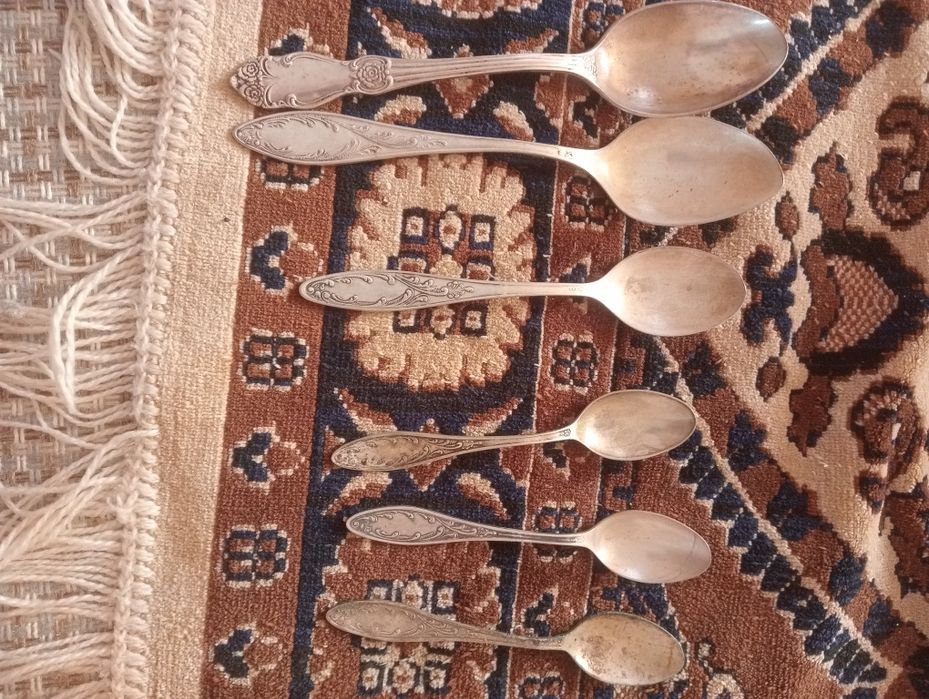 Ложки СССР мельхиор