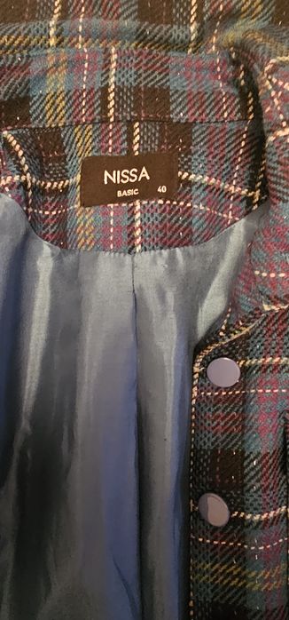 Palton Nissa cu maneca scurta M