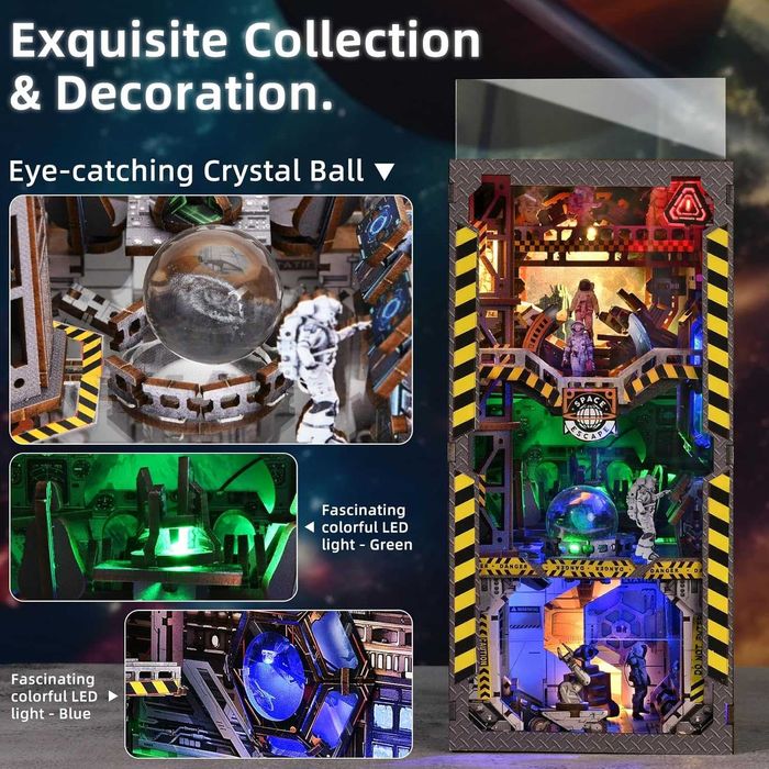 DIY Book Nook Kit набор дом Интерстеллара