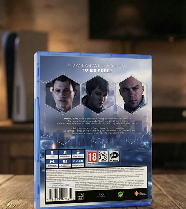 Игра за PS4/PS5 – Detroit: Become Human, като нова.