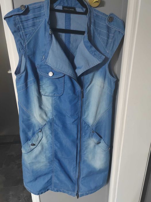 Дънкова рокля L XL