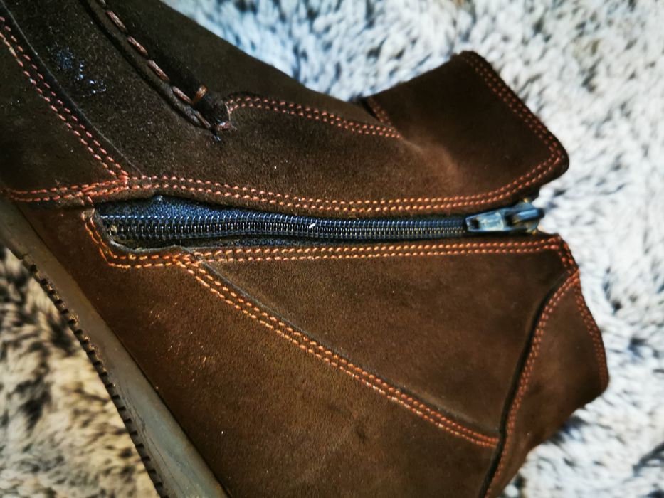 Ghete piele Otter