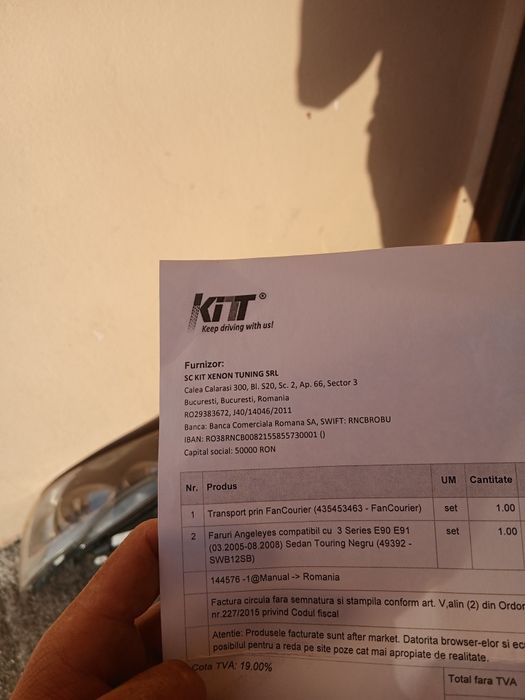 Vand faruri e 90 e 91