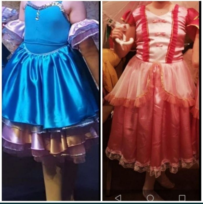 Rochii dansuri, carnaval, bal mascat
Cel roz este ge