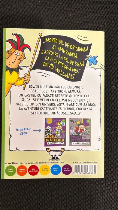 Regele Fistichilu – David Walliams, Editura Arthur