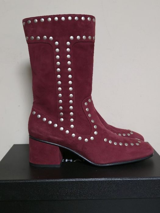 Coach Bootie With Rivets нови оригинални дамски боти