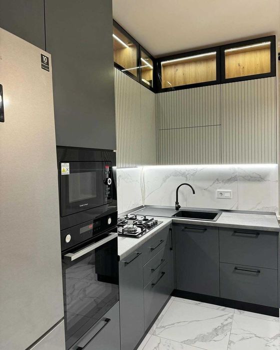 Мебель на заказ Кухня Углавой Кухонный Гарнитур Шкаф купе Гардероб Мдф