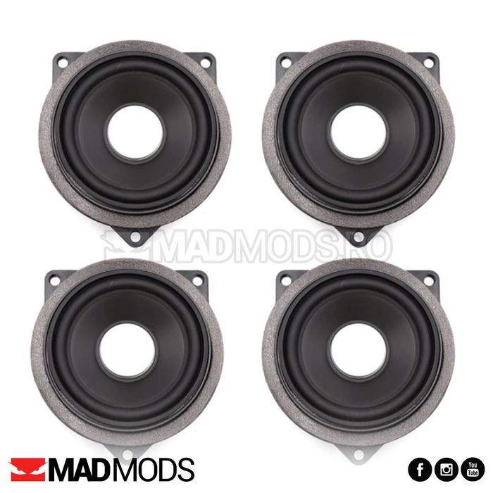 Boxe difuzoare portiera, Harman Kardon, 4.5″ 10cm BMW F06 F20 F30 F32