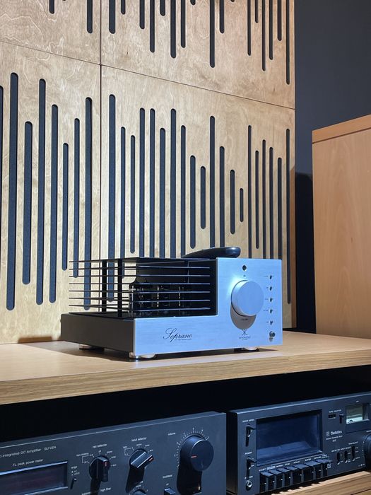 Synthesis soprano amplificator lampi cu dac si pre phono integrat