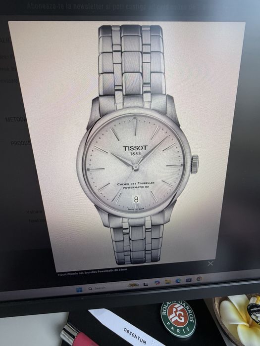 Ceas Tissot femei original impecabil stare perfecta