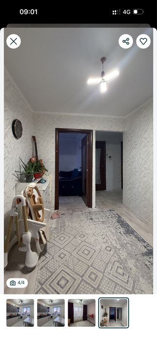 Продается 3-х комн.кв в районе Зенит