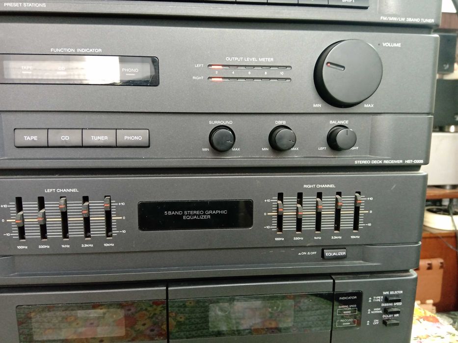 SONY LBT-D205 Tuner/Deck A,B Audio System Made in malaysia