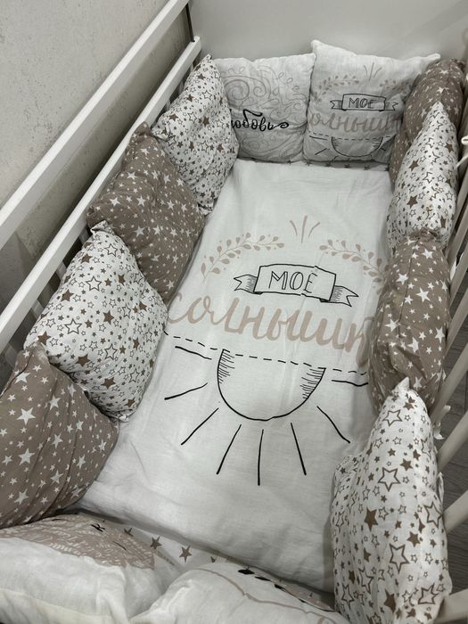 Бортики в детскую кроватку