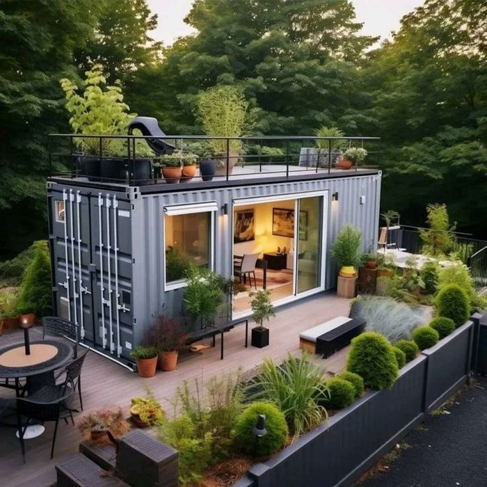 Дома из контейнеров 20ф/40ф/45ф