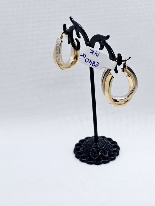 Vand cercei din aur 14 k 7 g cod 21