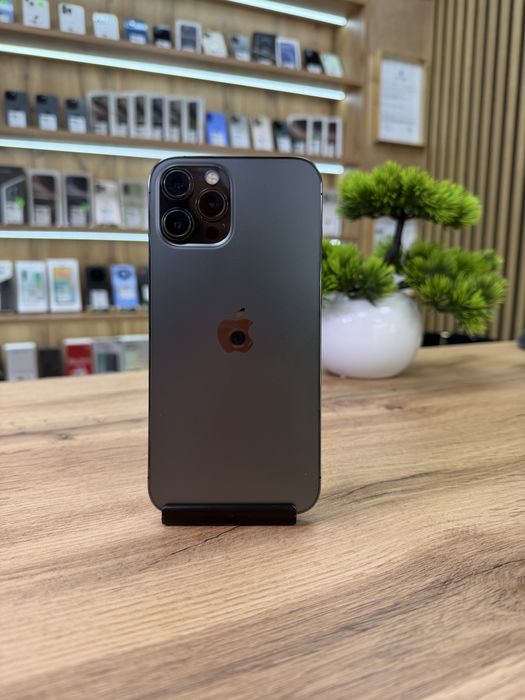 ‼️iPhone 12 Pro Max 128Gb Graphite - Sanatate bat.100% - Garantie 12 luni