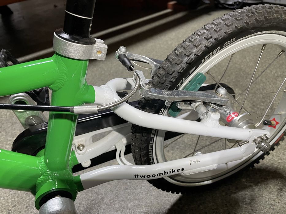 Vand bicicleta copii woom 2 verde 2024