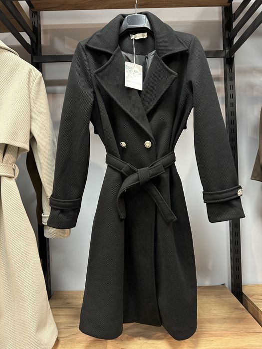 Дамско дълго палто 4 цвята