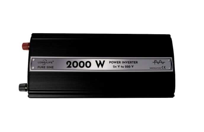 Invertor 12v/24v 2000w Auto/Rulota/Panouri Solare Unda Sinusoida Pura