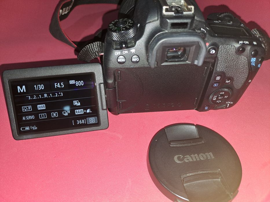 Canon  eos 77d + объектив 18-135 mm.