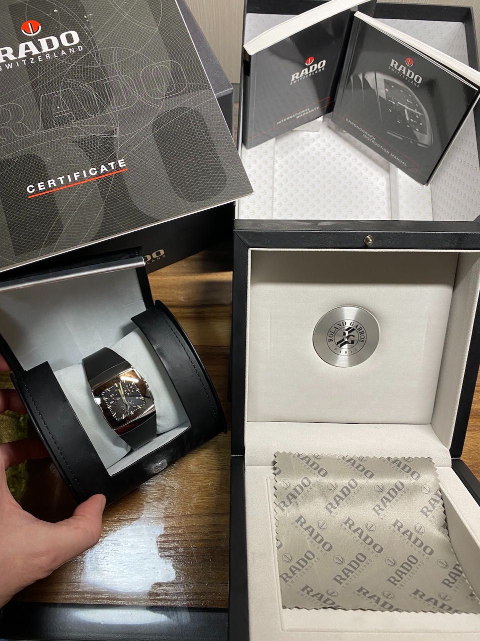 RADO DiaStar Roland Garros Chronograph: 450 000 тг. - Мужские часы ...