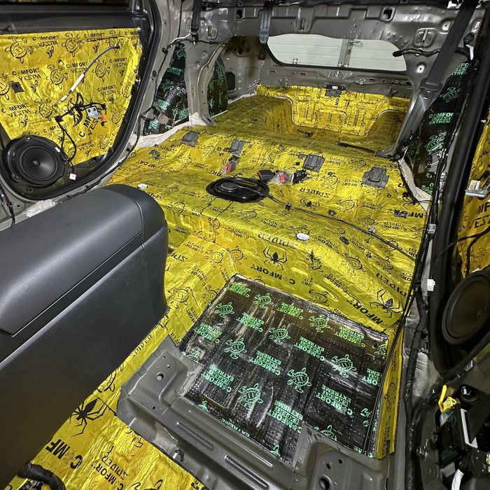 Шумозоляция авто