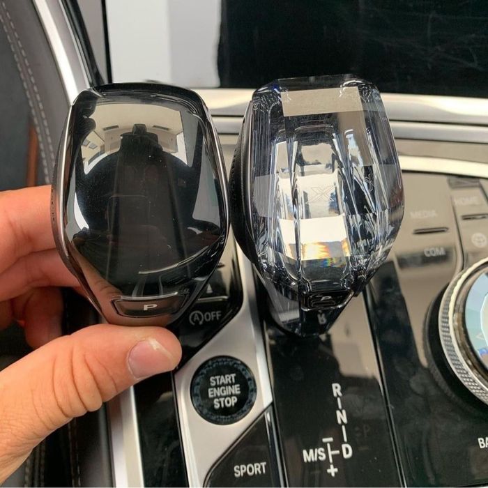 Set schimbator crystal Swarovski Bmw X5 X6 X7 logo X G05 G06 G07