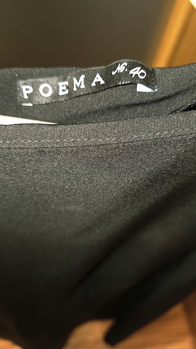 Rochie elegantă neagră POEMA – mărimea 40