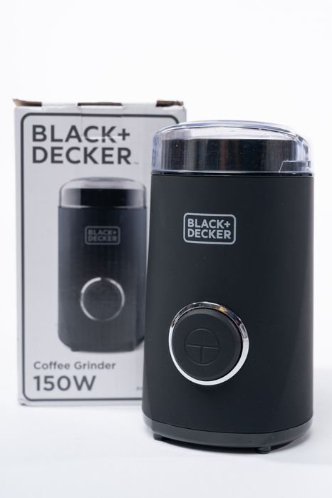 Кафемелачка BLACK DECKER 150W. Подходяща за смилане на кафе в домашни условия. Лесна за използване и поддръжка.