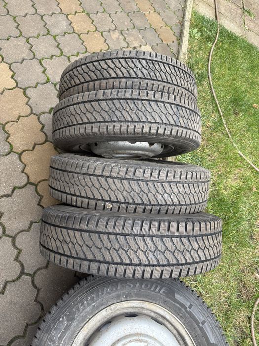 6 Roti iarna ford transit dublu 185/75/16c