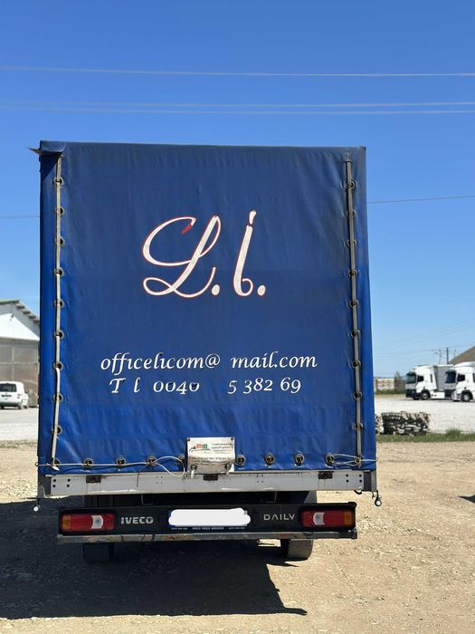 Autoutilitara IVECO 3.5 tone cu prelata