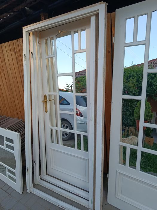 3 usi interior din lemn 100x 200 si 87x200