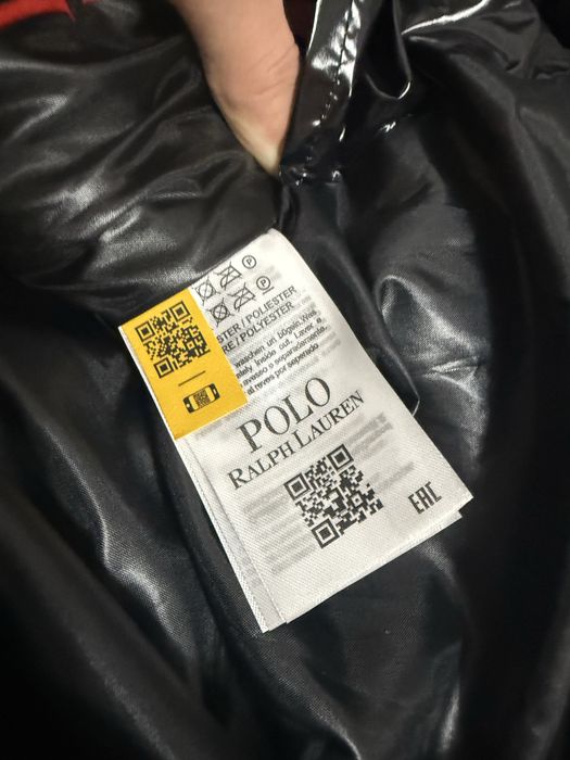 Geaca Polo Ralph Lauren - Black Glossy Puffer - L