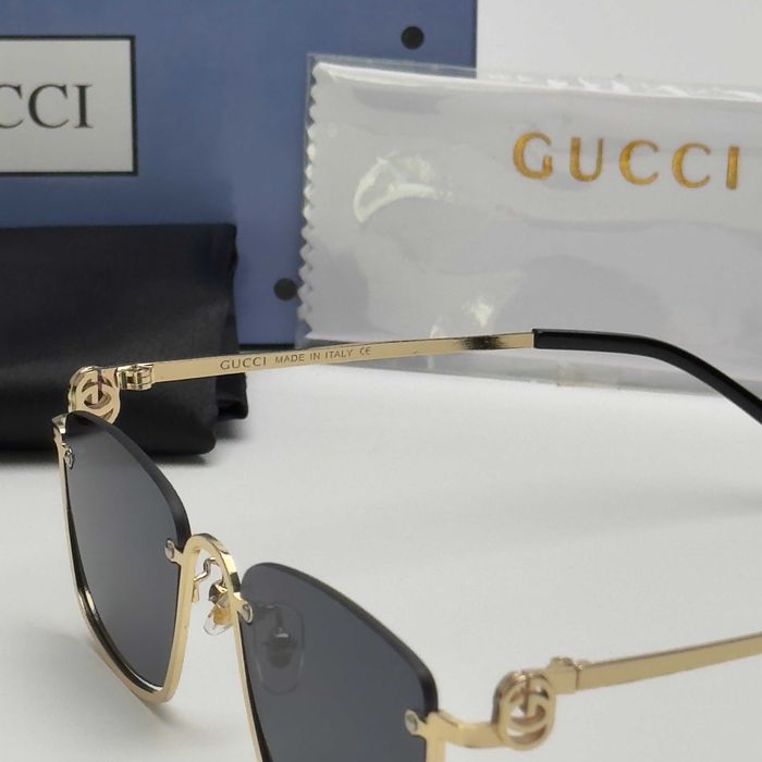 Дамски Слънчеви очила Gold Правоъгълни Limited Edition UV400 CE