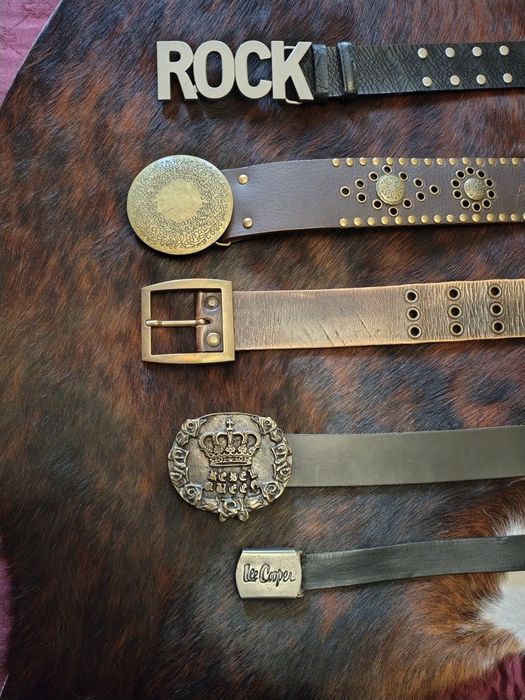 Естествена кожа колан