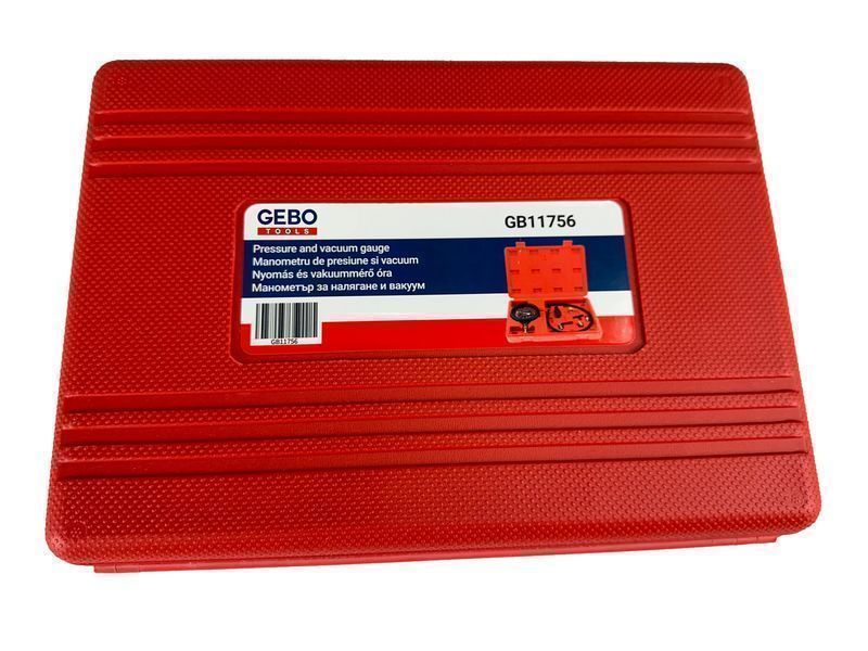 Манометър за налягане и вакуум gebo tools
