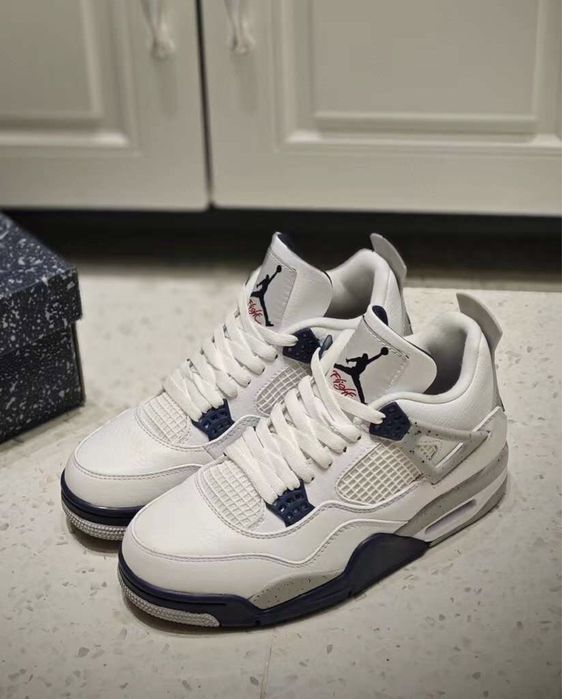 Air Jordan 4 Retro Mignight Navy Nike Full Box Verificare Colet