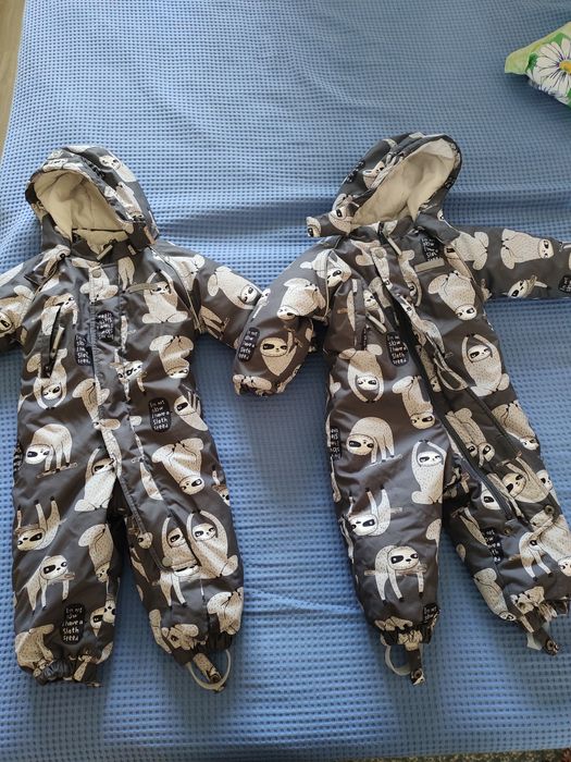 Комбезы детские для двойни