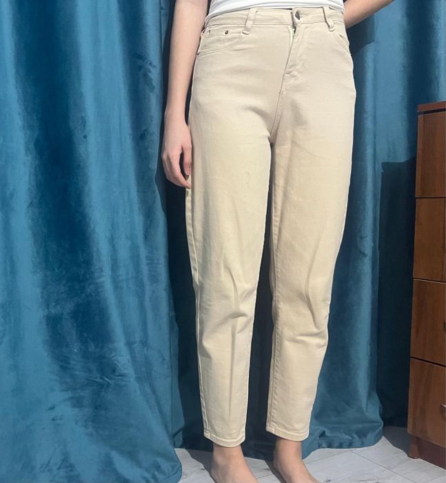Штаны молочный цвет
