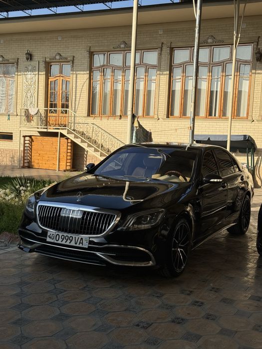 Mercedes W220 W222 long 2002 yil qayta jixozi bilan