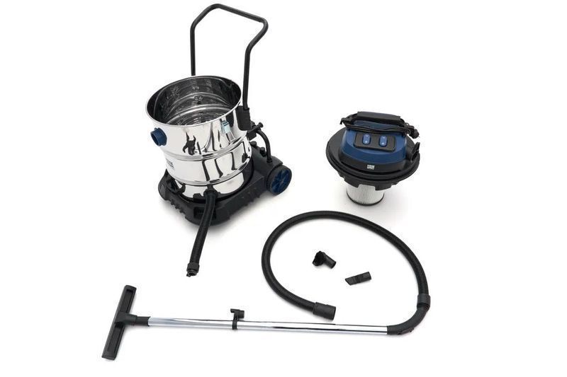 Професионална прахосмукачка за сухо/мокро почистване 2400w, 80 л hbm