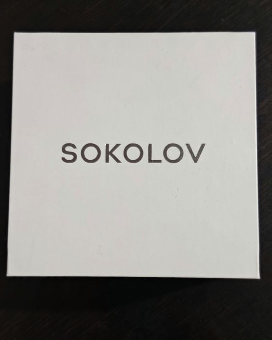 Серебряная подвеска-шарм Sokolov