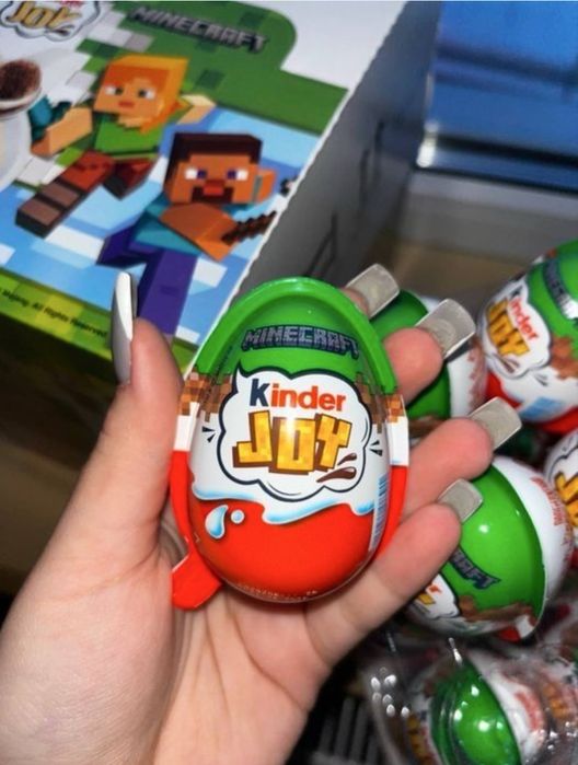 Kinder joy minecraft, киндер джой майнкрафт