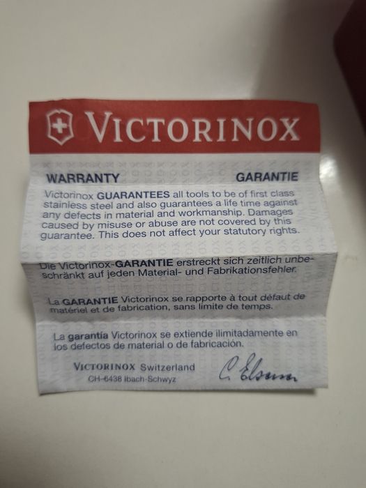 Set ceas elvetian victorinox swiss military cutie si documente