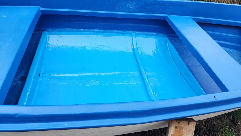 ЛОДКА fish boat 3.95 С ЧИСТО НОВ ДВИГАТЕЛ Parsun 9.8